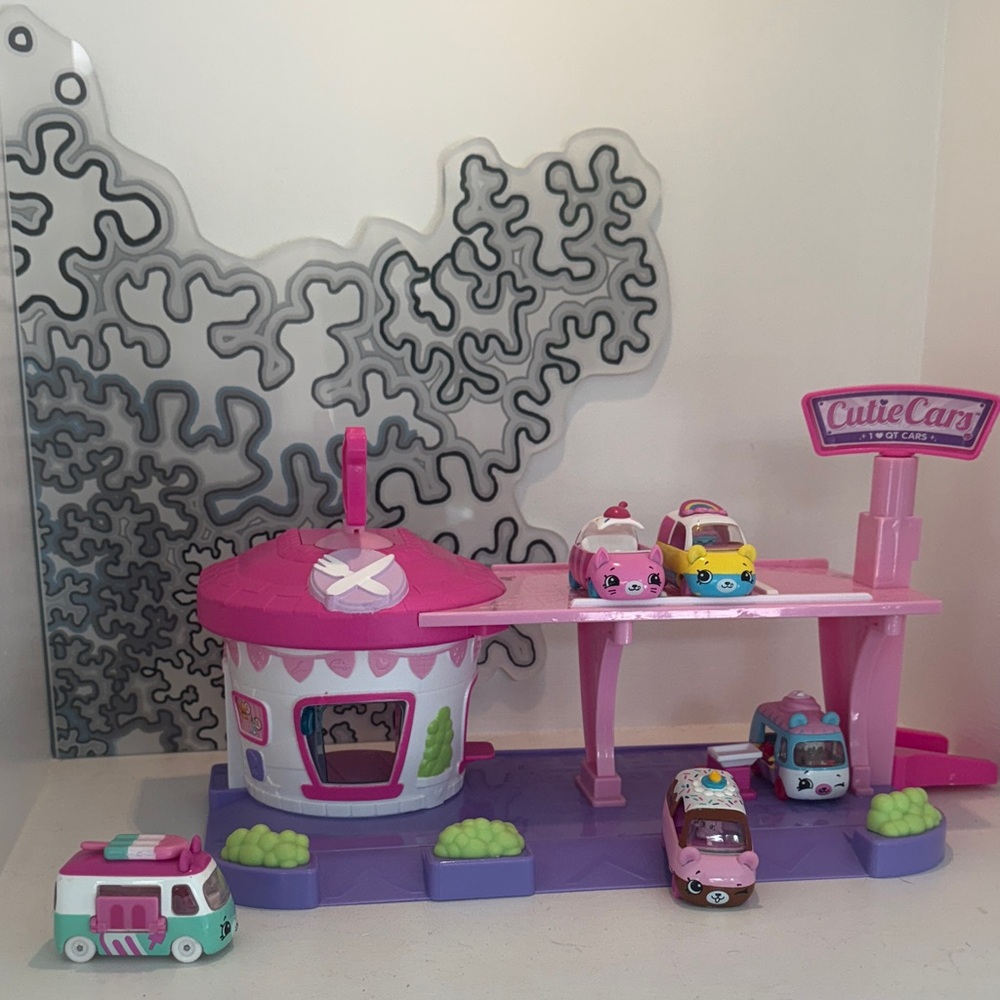 Cutie Cars, Playset with different color, Mini Vehicles